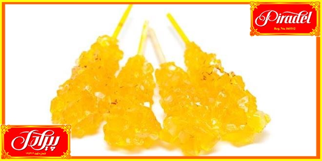Piradel saffron rock candy