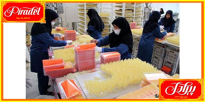 Pink rock candy sticks